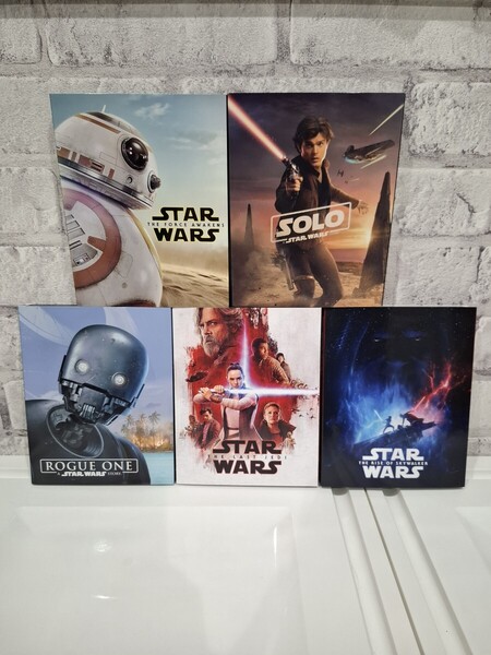 スター・ウォーズ ブルーレイ Bluray DVDなし フォースの覚醒 最後のジェダイ スカイウォーカーの夜明け ローグ・ワン ハン・ソロ 映画