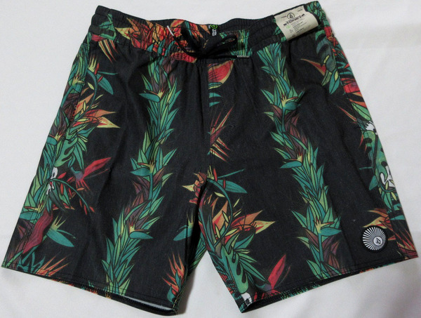 Volcom ボルコム トランクス ボードショーツ Mサイズ 水着 Entertainment Pepper Stoney サーフィン ショートパンツ