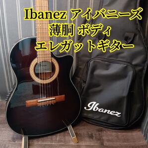 Ibanez アイバニーズ エレガットギター GA30TCE-DVS 薄銅 ボディ GA30TCE エレガット ギグケース ギグバック ソフトケース ギター