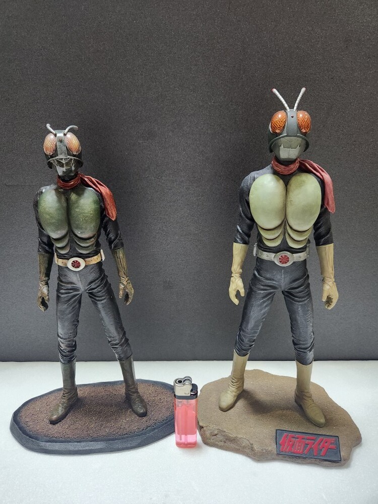 コトブキヤ 仮面ライダー1号 竹谷隆之 原型 石ノ森章太郎原作版 塗装完成品 Yahoo!オークション -「原作版仮面ライダー」(仮面ライダー1号