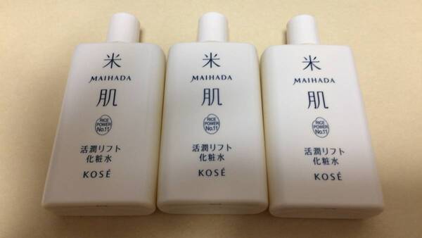 【即決送料無料】コーセー 米肌 活潤リフト化粧水 90ml(30ml×3本)マイハダ