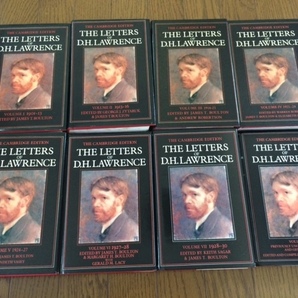 The Cambridge Edition of the Works of D.H. Lawrence - The Letters of D.H. Lawrence 全8巻揃 送料無料 D.H. ロレンス 書簡集