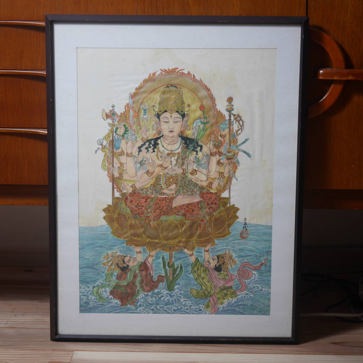2025年最新】Yahoo!オークション -観音 菩薩(日本画)の中古品