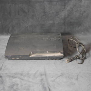 通電OK 中古品ジャンク扱い Playstation3 プレイステーション3 PS3 CECH-2100A 本体 電源コード 付属 Y