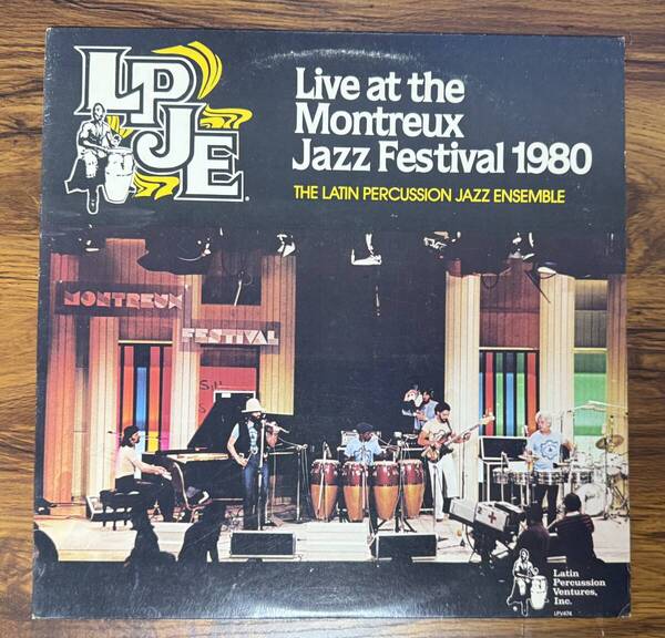 Live At The Montreux Jazz Festival 1980 / The Latin Percussion Jazz Ensemble LP LPV474 ラテン レアグルーヴ