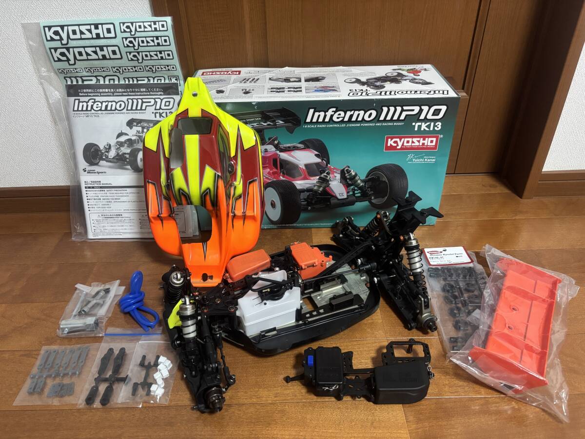 美品！KE25 特別仕様！京商インファーノ MP10 1/8GP レディ