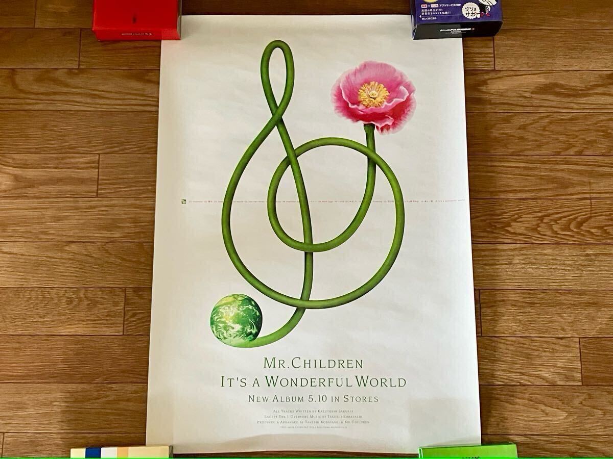 Mr.Children Its a wonderful world ポスター
