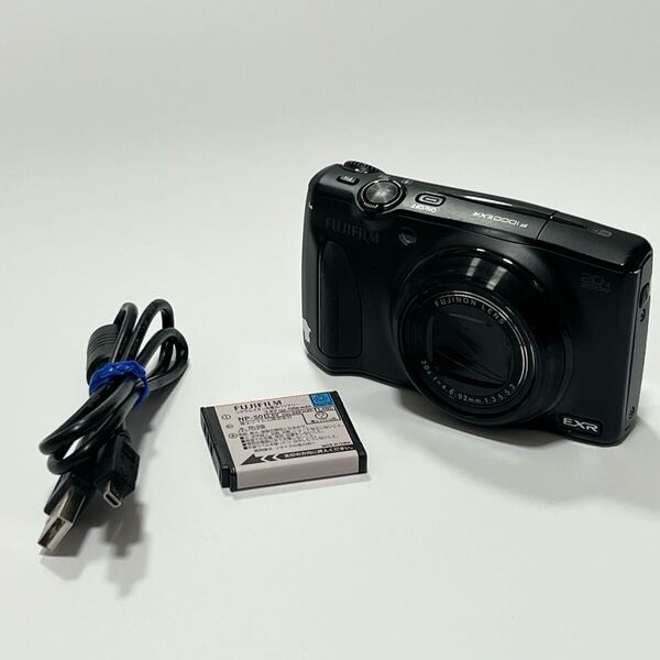 FUJIFILM FinePix F1000EXR ブラック 黒 コンパクト デジタルカメラ フジフィルム コンパクトデジタルカメラ コンデジ デジカメ