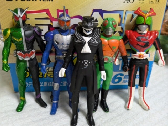 昭和仮面ライダー ソフビフィギュア5体セット - メルカリ