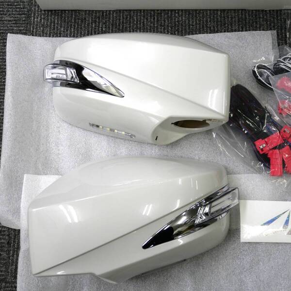 らすと トヨタ86 ZN6/スバルBRZ ZC6 用 チューブ発光LED ドアミラーウインカー ターンランプ付カバー 37J 青ポジ★未使用 AVEST アベスト