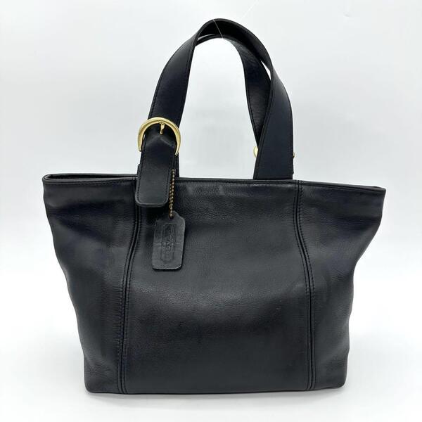 COACH コーチ オールドコーチ ハンドバッグ 黒 レザー D7M-4133 g00812-1