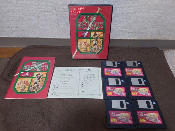 即決 希少 当時物 送料無料 本体新品同様 PC 9801 アヴァロンの騎士
