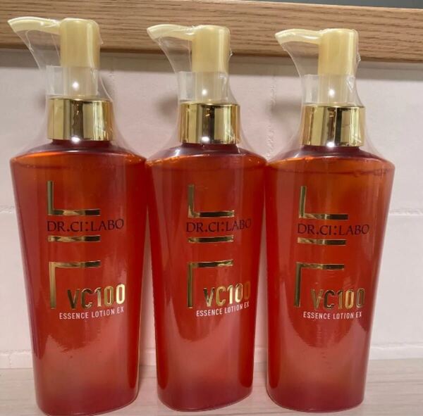 ドクターシーラボ Vエッセンスローション EX R (化粧水)150ml×3本 ポンプタイプ 新品未開封