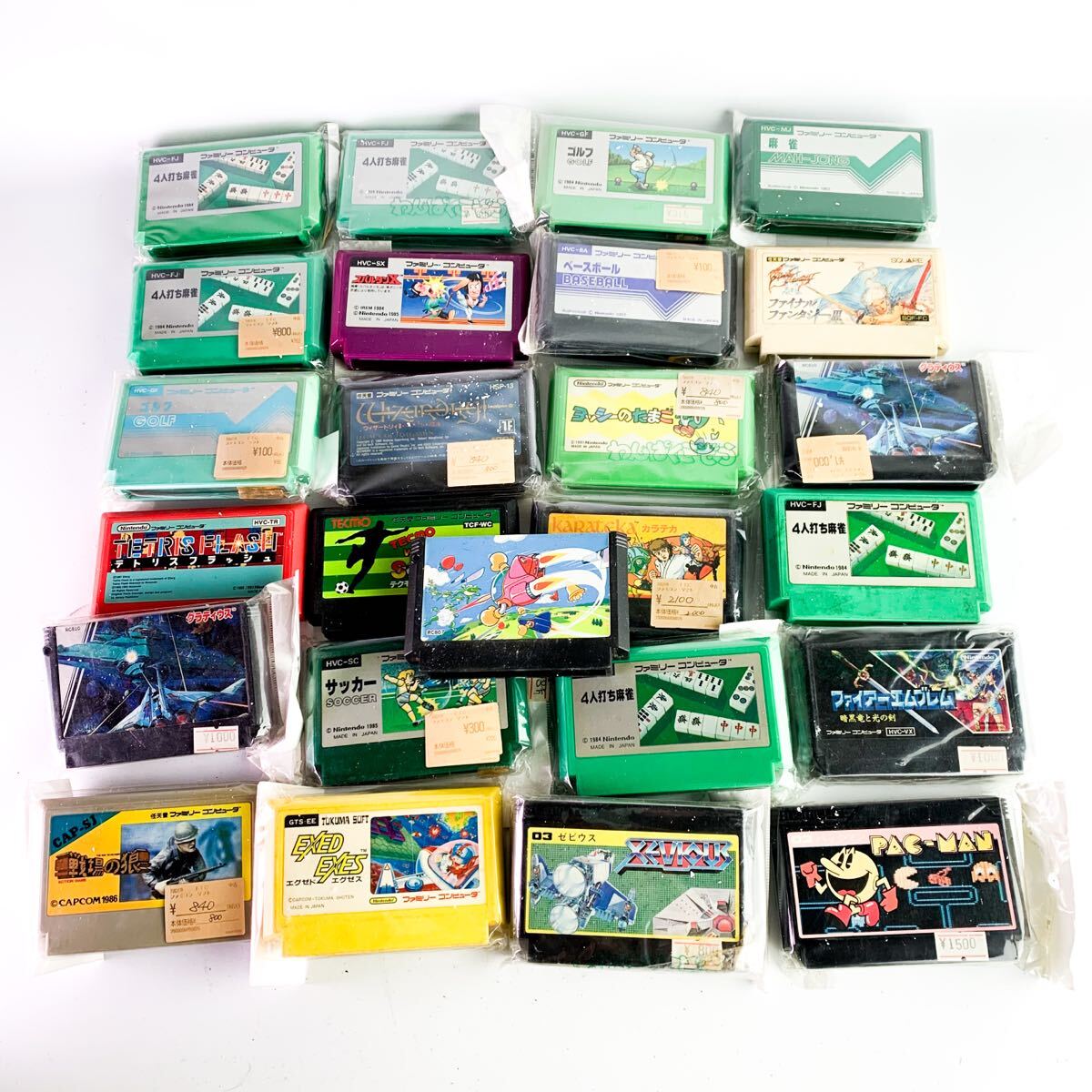 レトロ！ファミコンソフト 15本セット カセット 希少 レア FC