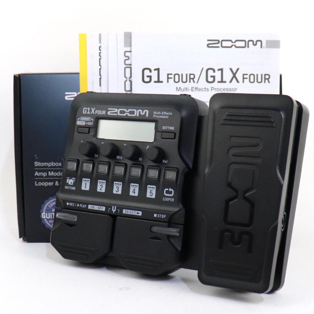 Amazon.co.jp: ZOOM ズーム G1X FOUR ギター用マルチ