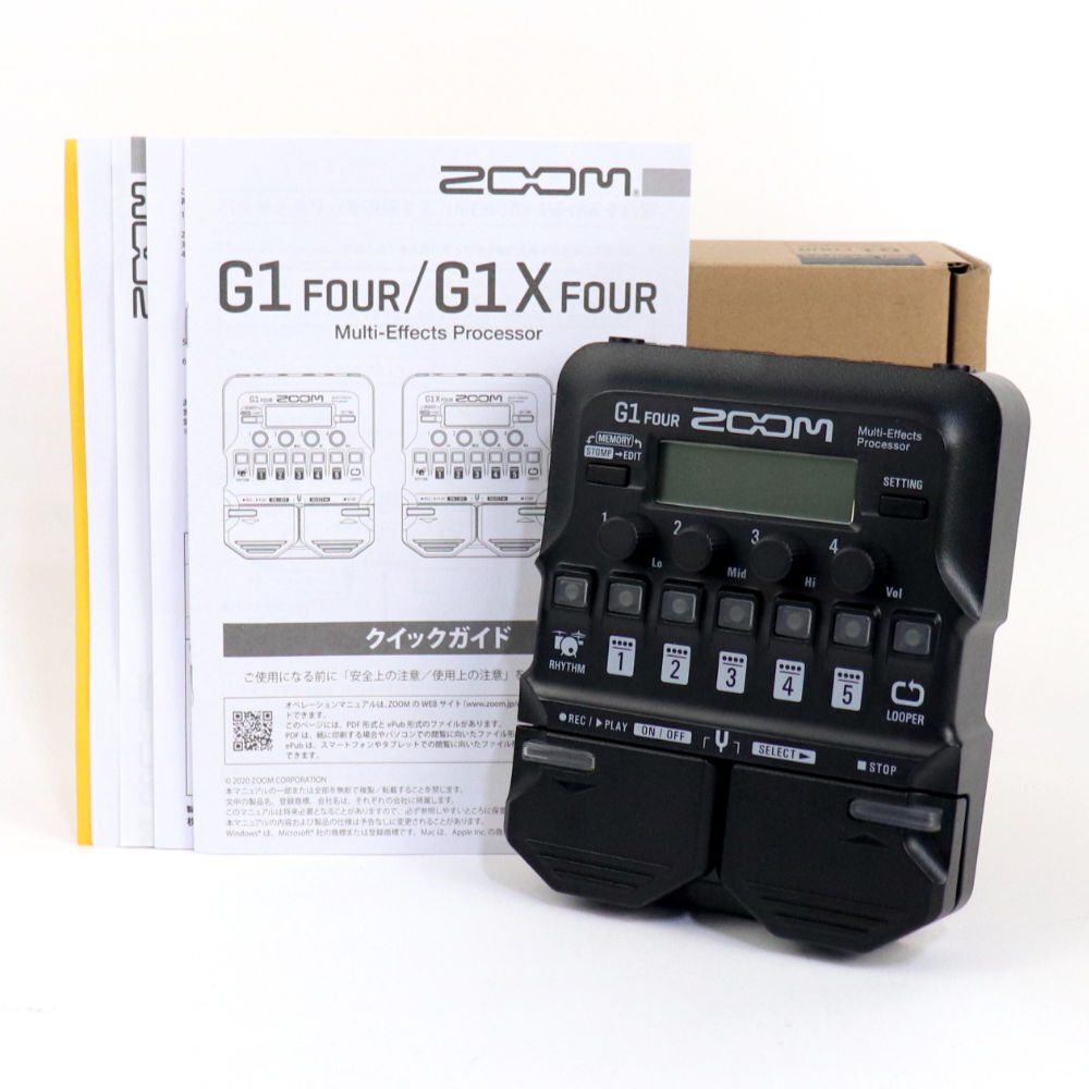 ズーム(楽器) ZOOM G1 FOUR ギターエフェクター【配送区分A