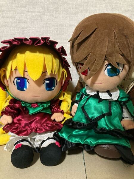 真紅 翠星石 ローゼンメイデン 特大ぬいぐるみ アニメイト限定[Rozen Maiden Shinku Suiseiseki 巨大 BIG クッション 人形 ドール doll