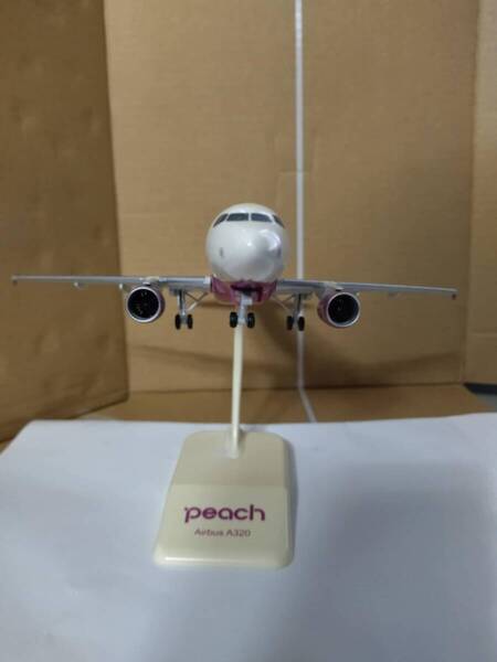 ピーチ・アビエーション 航空機 模型 完成品 フィギュア エアライン エアバス Airbus A320 JA801P Peach Aviation model airplane Figure