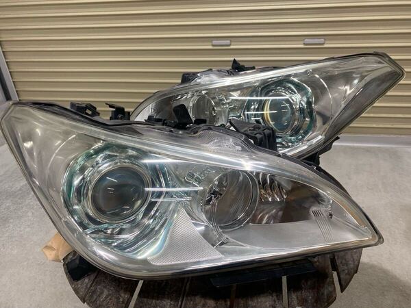 日産フーガ Y51 KY51 HY51 KNY51 前期 純正HID 左右 ヘッドライト AFS有 バルブ バラスト付 KOITO 100-23035 刻印A