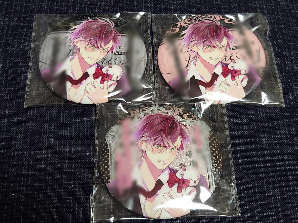 ディアラバ 受注 メッセージ入り 缶バッジ ♥ 【買取情報】 ｢DIABOLIK LOVERS｣ ZERO ジュエリー缶バッジ