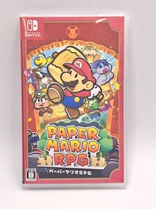 y15【 美品 1円スタート 】 ペーパーマリオRPG ゲームソフト 動作確認済み ニンテンドースイッチ Switch