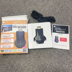 ミラキャスト Miracast HDMIレシーバー フルHD対応 ドングル MAL-FWTVWDD01B 現状渡し