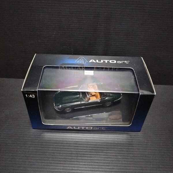 ● AUTOart「1/43 JAGUAR E-TYPE Roadster」Series III V12 GREEN オートアート ジャガー グリーン