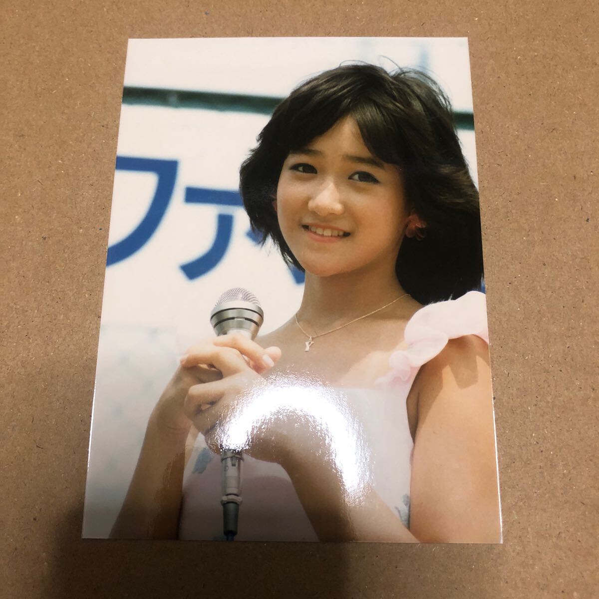 岡田有希子 生写真 当時物 アイドル 1004-14