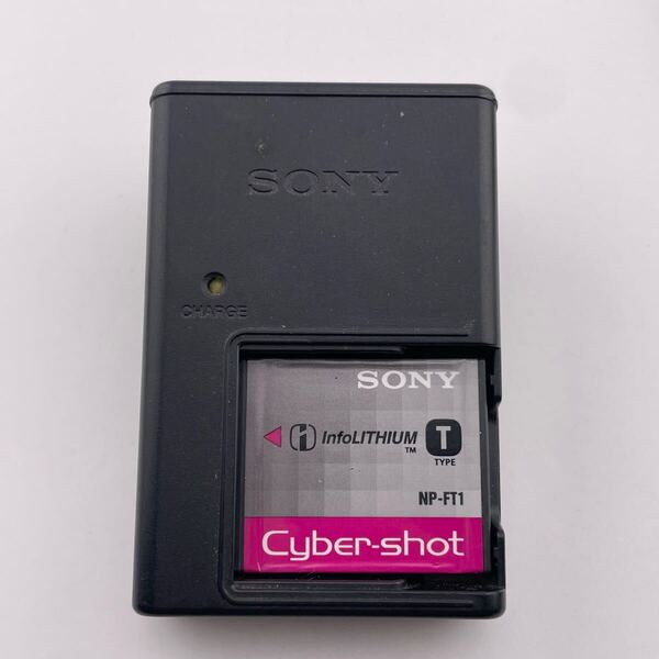 2個セット【動作確認済】送料無料 中古 SONY ソニー 純正 リチウムイオンバッテリー NP-FT1 満充電後電圧測定 充電器 BC-CSD
