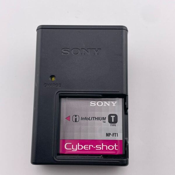 B/2個セット【動作確認済】送料無料 中古 SONY ソニー 純正 リチウムイオンバッテリー NP-FT1 満充電後電圧測定 充電器 BC-CSD