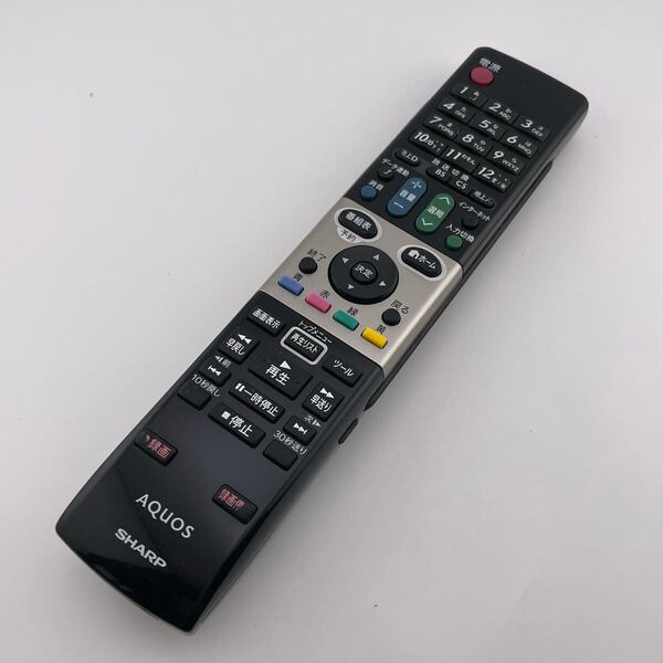 【赤外線動作確認済】送料無料 SHARP シャープ 純正 GA807WJSA AQUOS リモコン アクオス