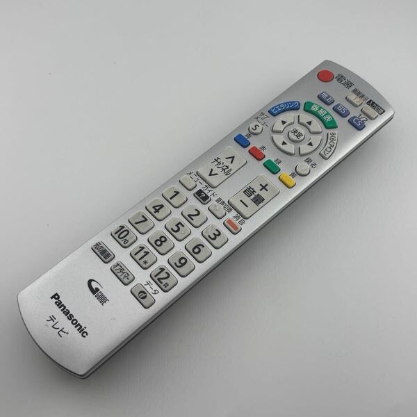 B【赤外線動作確認済】送料無料 返金保証 Panasonic パナソニック 純正 テレビ リモコン テレビリモコン N2QAYB000569