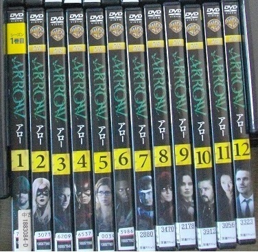 ARROW/アロー シーズン3~4【全24巻】 レンタル版DVD ケースなし 送料無料