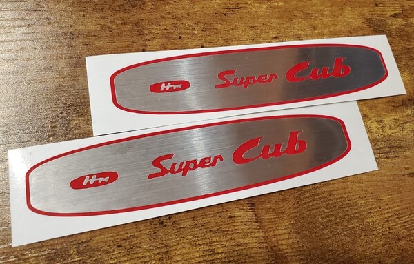 【送料無料!!】スーパーカブ ステッカー デカール フレームマーク