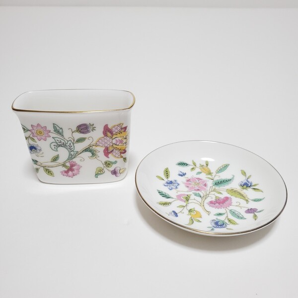 MINTON HADDON HALL ミントン ハドンホール トレイ&ホルダーセット