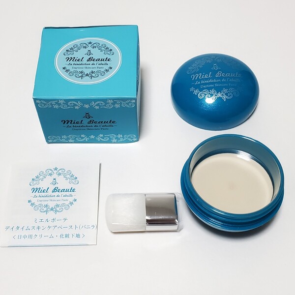 Miel Beaute ミエルボーテ デイタイムスキンケアペースト (バニラ) 日中用クリーム・化粧下地 25g 未使用品