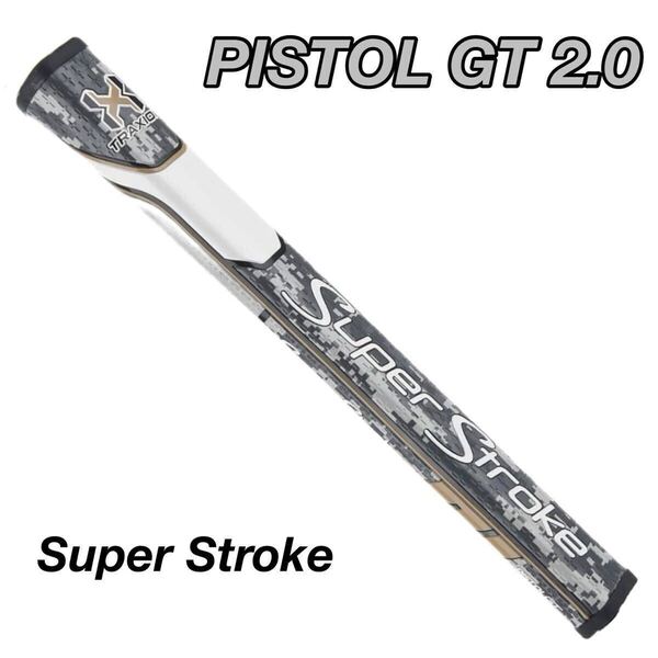 新品》スーパーストローク パターグリップ PISTOL GT2.0 Digicamo スーパーストローク