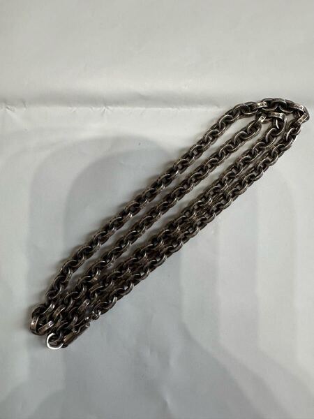 クロムハーツ ペーパーチェーン 20インチ シルバー925 50cm ネックレスチェーン