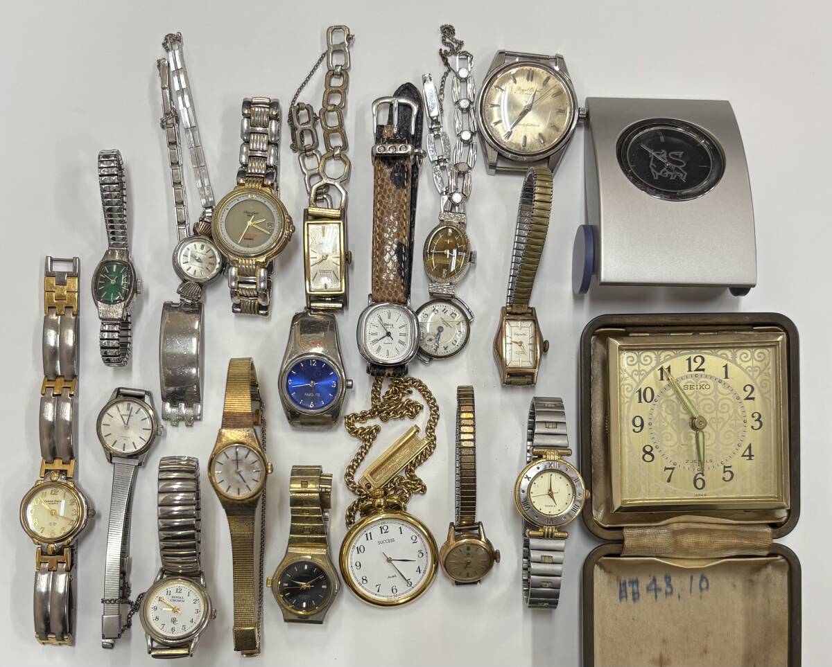 0604U9 腕時計 ジャンク品 OMEGA オメガ おまとめ4点 ※動作