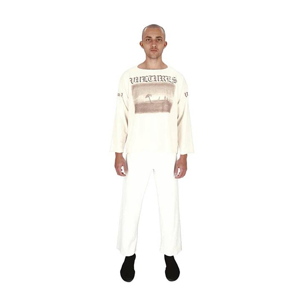 新品未使用 YEEZY / Kanye West Vultures Volume 1 LS 長袖Tシャツ 1 クリームイージーギャップ BALENCIAGA Gosha GAP Rubchinskiy
