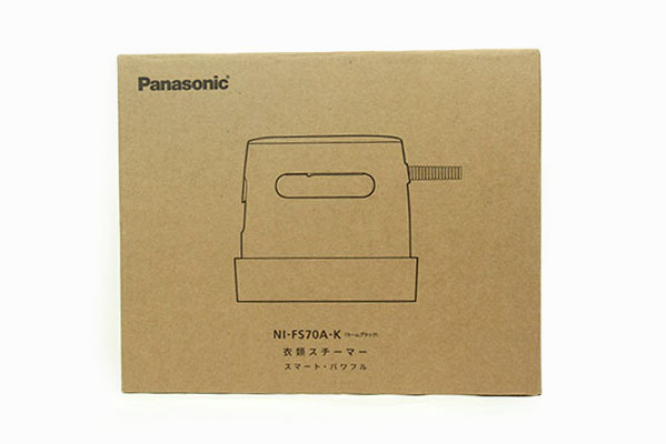 【送料無料】【新品】 Panasonic パナソニック スチームアイロン 衣類スチーマー NI-FS70A-K カームブラック (02823)
