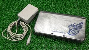 動作品 new NINTENDO 3DS LL RED-001|モンスターハンター4G ハンターモデル|充電器・ニンテンドーDS本体・ゲーム機|S040625