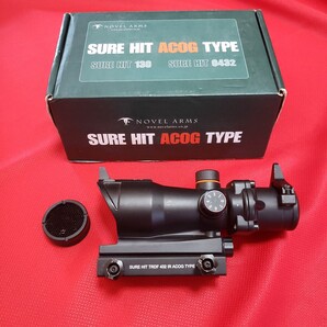 Novel Arms sure hit TRDF 0432IR ACOGタイプスコープ 4倍 スコープ イルミネート