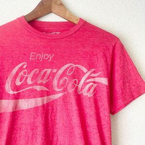 コカコーラ Tシャツ 半袖 古着 ヴィンテージ 赤 レッド コカ・コーラ ブランド ロゴ ビンテージ 文字 プリント