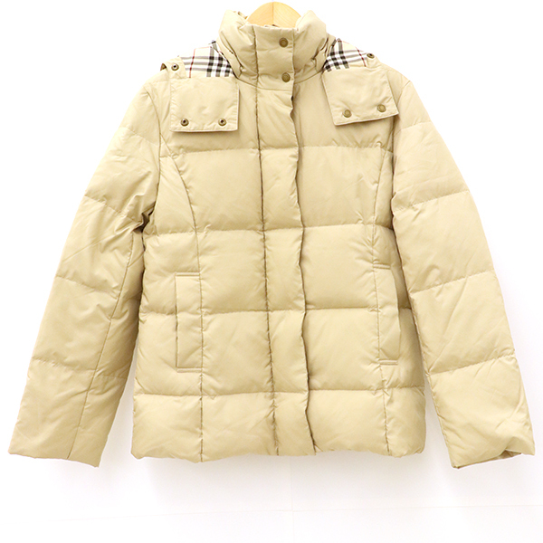 バーバリー BURBERRY ダウンジャケット アウター レディース（フード取外