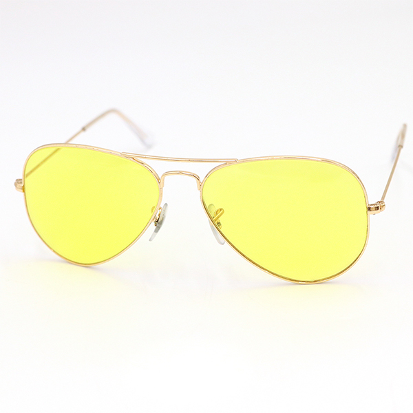 【新品】Ray-Ban レイバン イエローアビエーターサングラス 【未使用】 Yahoo!オークション -「レイバン アビエーター イエロー