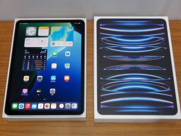 送料無料☆Apple MNXE3J/A iPad Pro(第4世代) 11インチ Wi-Fiモデル 128GB シルバー☆A2759 次世代 M2チップ