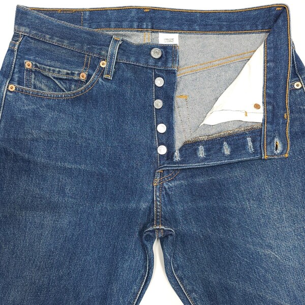 Levi'sリーバイス501XXデニムパンツ金糸脇割スモールeヒゲ00年代製フェード アメカジ501-0000ジーンズ ジーパン00sヴィンテージ エイジング