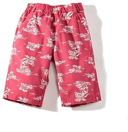 新品 3can4on(Kids) アイランド パンツ(ソフトオックスpt)レッド(162) 14(140cm) 定価2189円