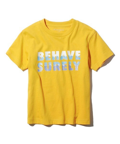 新品 THE SHOP TK(Kids)【抗菌防臭】スーピマコットンTシャツ イエロー(032) 13(130cm) 定価1509 円